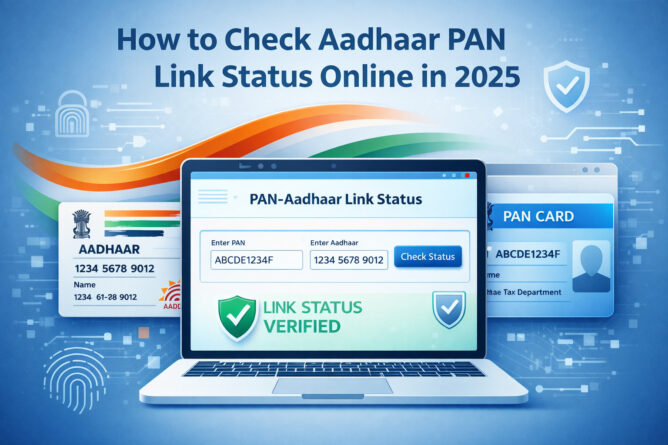 Check Aadhaar PAN Link Status Online in 2025