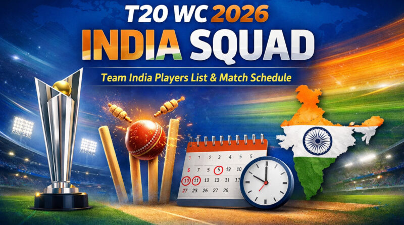 file 00000000e15871fa8c68a2704ef4f5d2 T20 WC 2026 India Squad: Team India Players List & Match Schedule