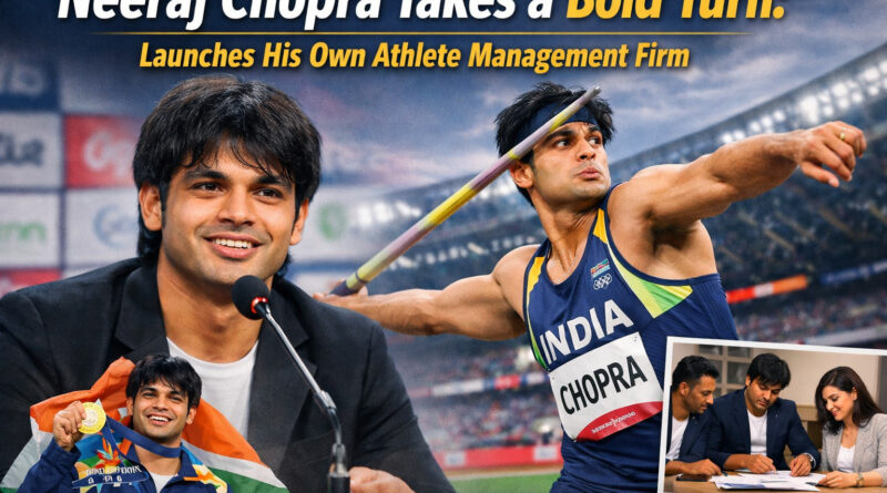 file 00000000631c71f9b55063d3d48b1c09 Neeraj Chopra Takes a Bold Turn: Launches His Own Athlete Management Firm