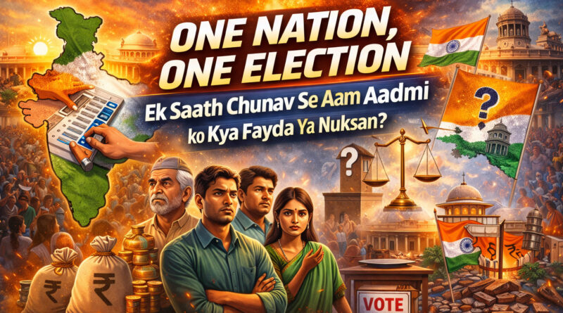 file 000000006ca472069a2cb5837e7c82a6 One Nation, One Election: Ek Saath Chunav Se Aam Aadmi Ko Kya Fayda Ya Nuksan?