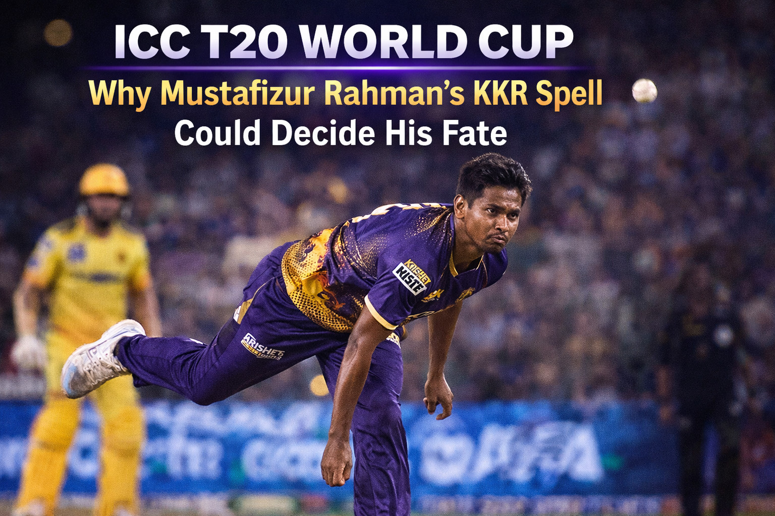 Why Mustafizur Rahman’s KKR Spell Could Decide His ICC T20 World Cup Fate