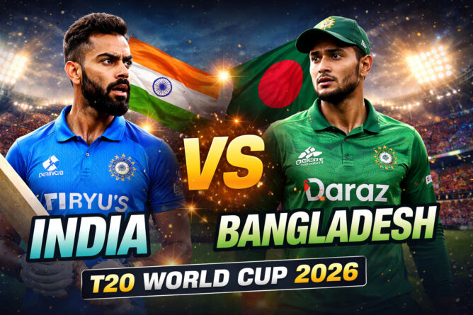 भारत बनाम बांग्लादेश T20 वर्ल्ड कप 2026