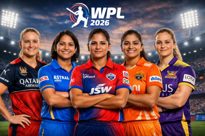 WPL 2026 सभी 5 टीमों के कैप्टन्स – RCB, MI, DC, Gujarat Giants, UP Warriorz